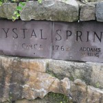 Rock wall at Crystal Springs