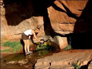 River Road Water Spring, Moab, Utah